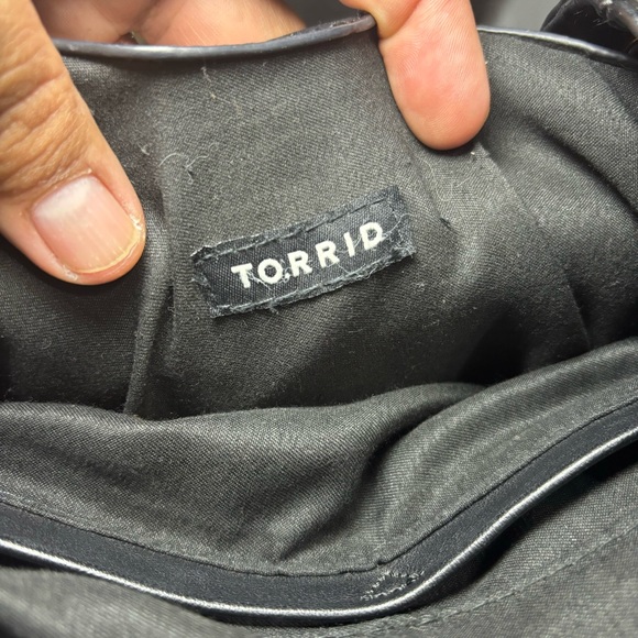 Torrid Quilted‎ Faux Leather Drawstring Backpack - Picture 3 of 12